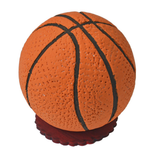 Košarkaška lopta, velika na podlozi (11 cm)